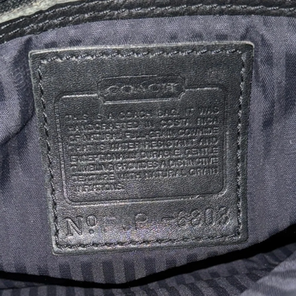 Coach Hudson Vintage Pebbled Leather Crossbody Bag - Picture 3 of 4